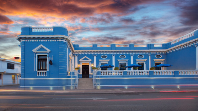 Visita La Casa Azul, Una Hermosa Casona - Yucatán.travel