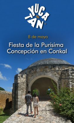 Fiesta de la Purísima Concepción en Conkal